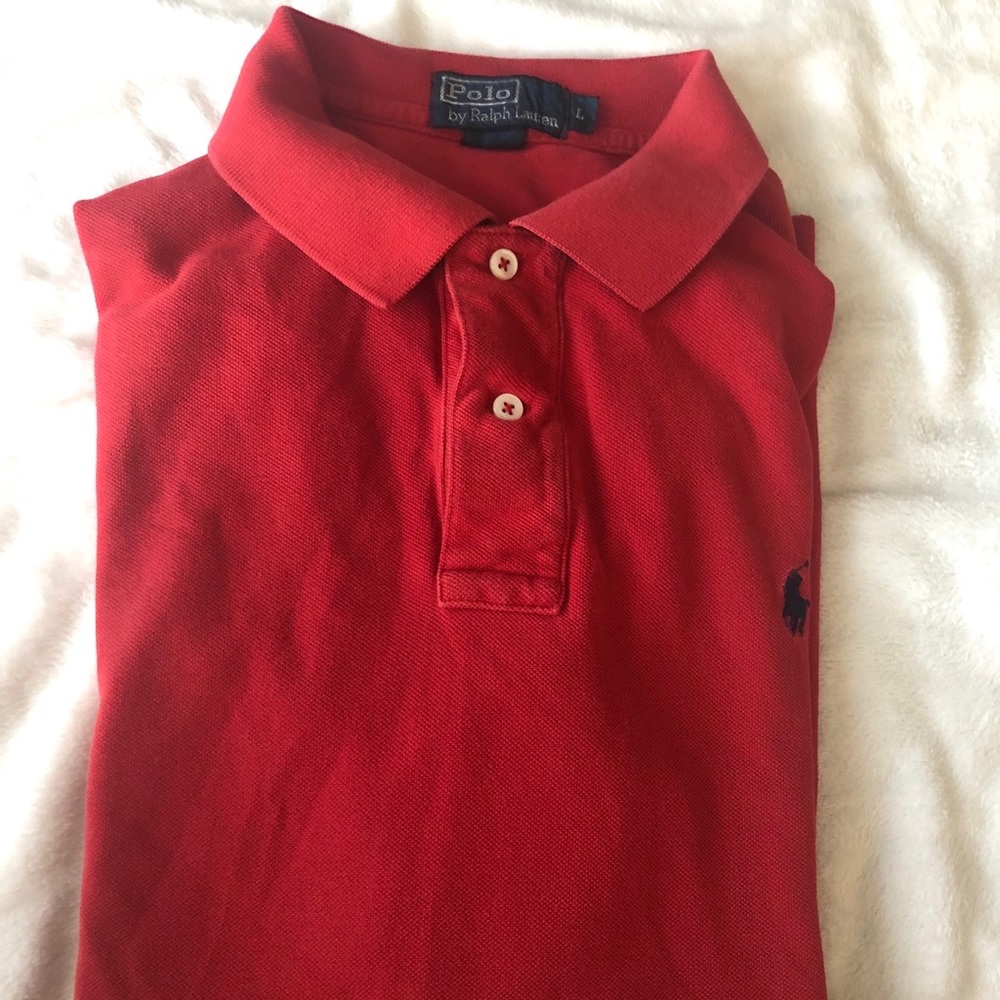 Red polo by Ralph Lauren